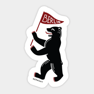 BERLIN bear Germany Travel Sticker